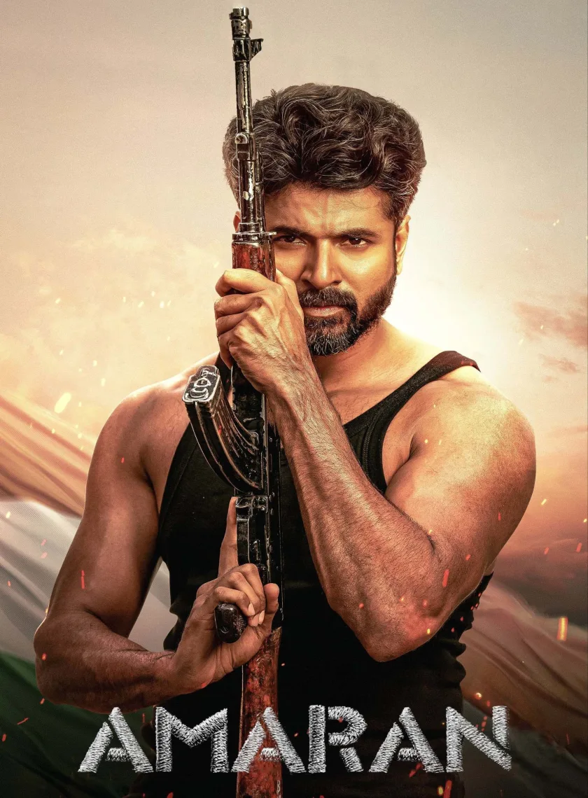 Amaran (2024) (Hindi + Tamil) Dual Audio UnCut South Movie HD ESub