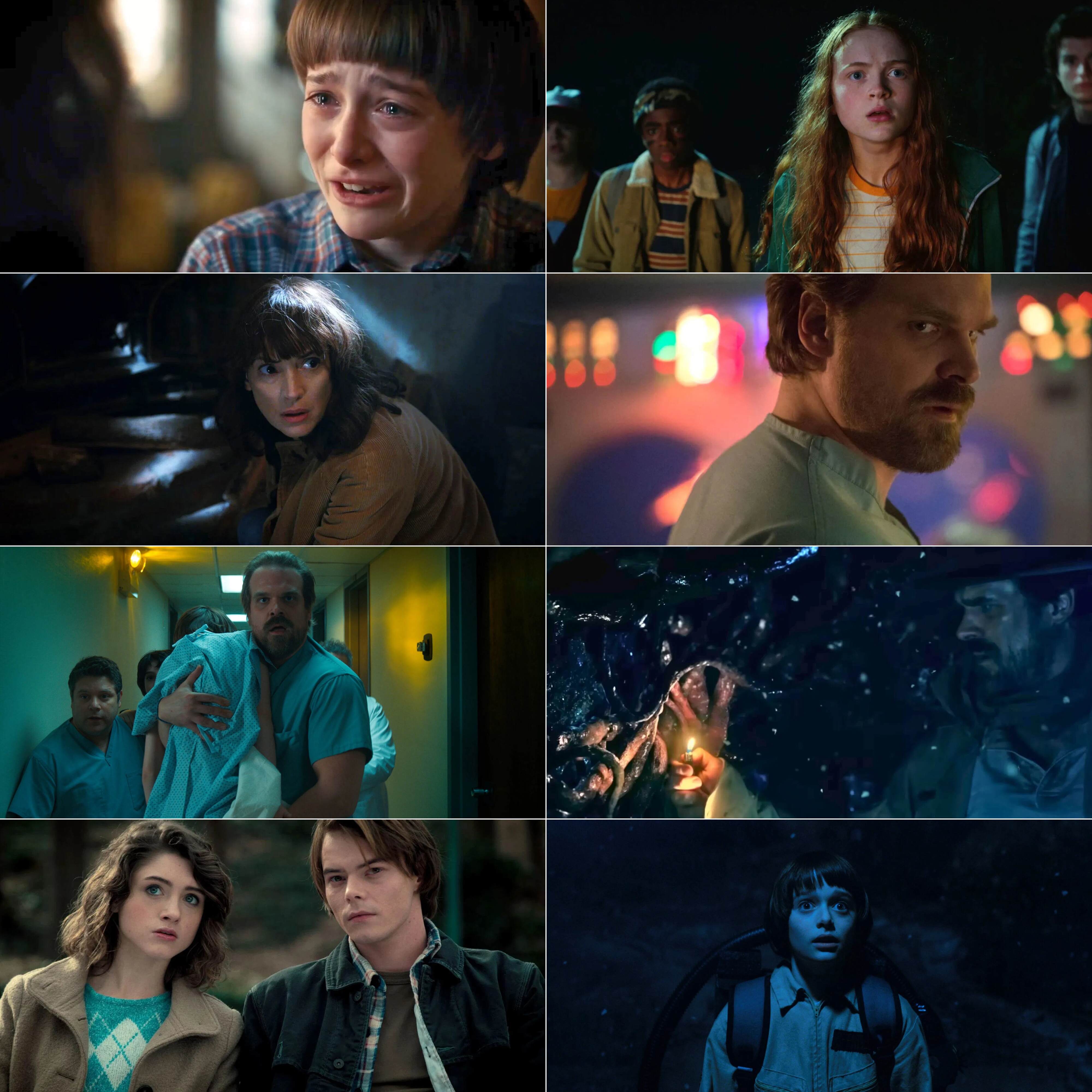 Stranger Things S02 (2017) (Hindi + English) Dual Audio Completed Web Series BluRay HEVC ESub screenshot