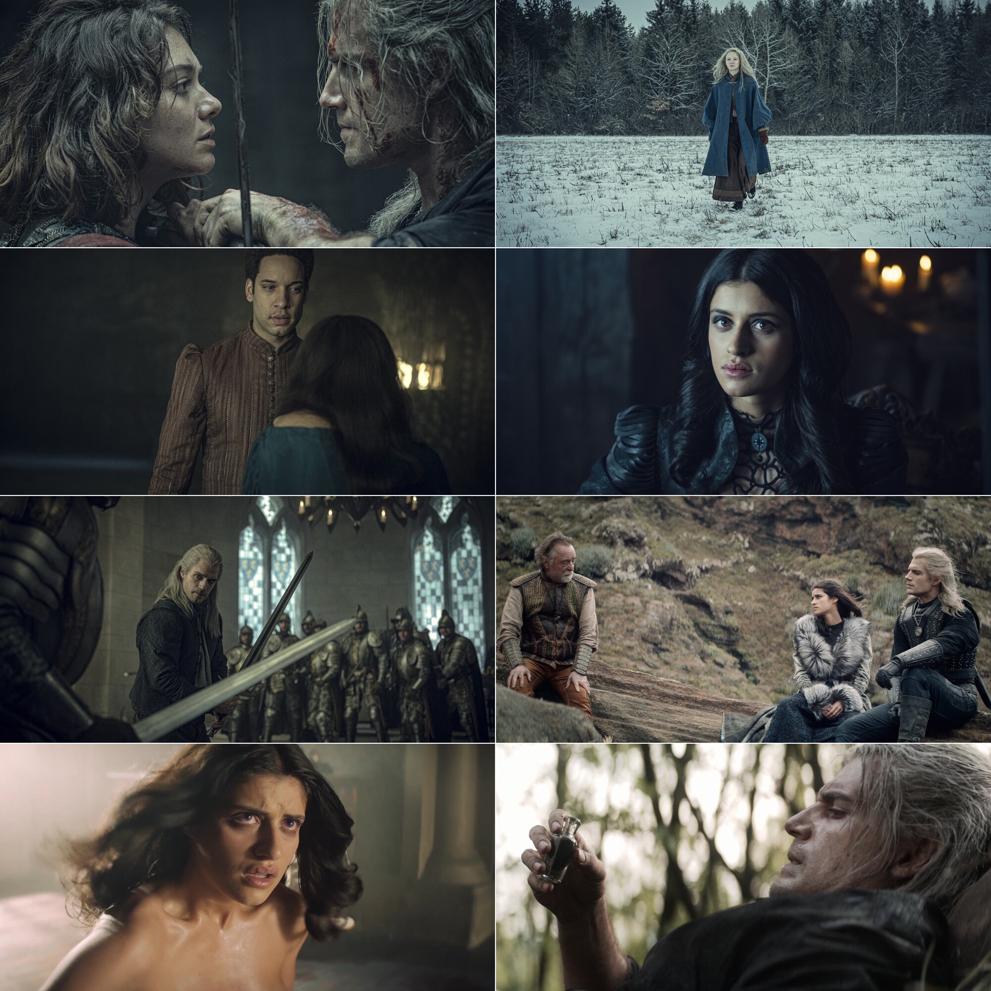 The Witcher S01 (2019) (Hindi + English) Dual Audio Completed Web Series HEVC ESub screenshot